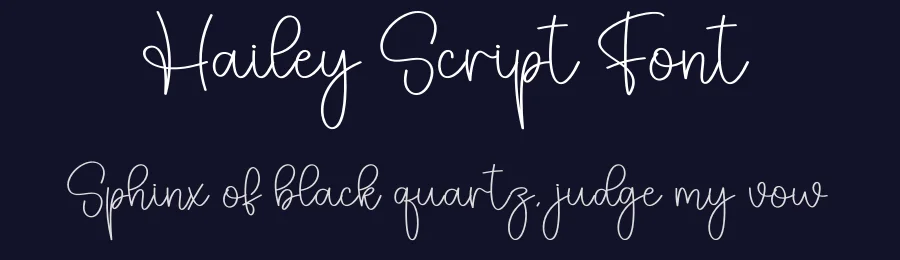 Hailey Script Font by creativeletter — Script Handwritten Font — thumbnail 2