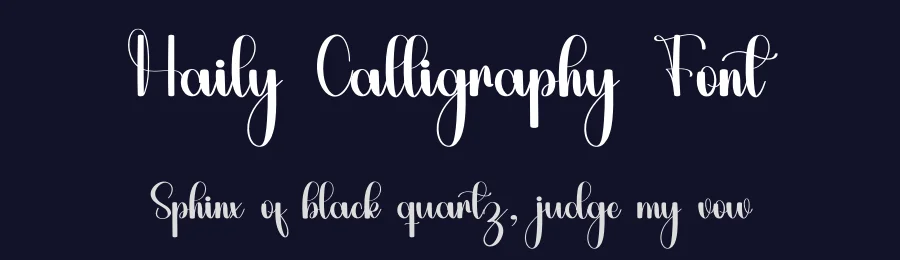 Haily Calligraphy Font by inermediaSTUDIO — Script Handwritten Font — thumbnail 2