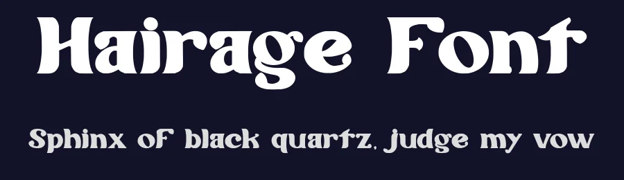 Hairage Font by Arendxstudio — Display Font — thumbnail 2