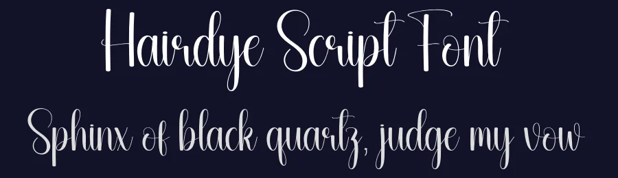 Hairdye Script Font by andikastudio — Script Handwritten Font — thumbnail 2