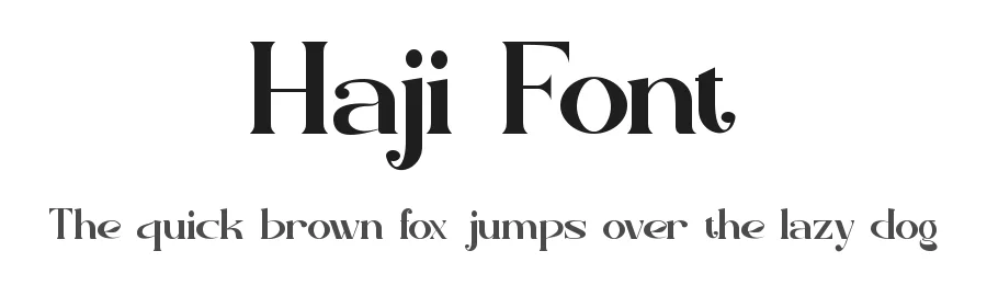 Haji Font by Letternesia studio — Serif Font