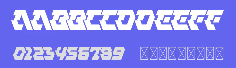 Halfiks Futuristic Font by HolisFonts Typestudio — Display Font — thumbnail 3