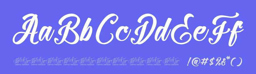 Halfway Ferald – Bold Calligraphy Font by stylishtype.co — Script Handwritten Font — thumbnail 3