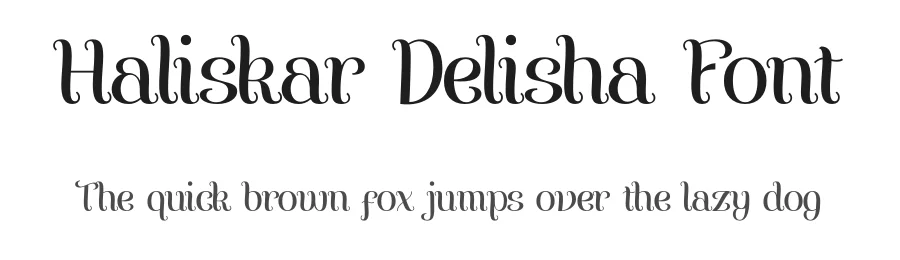 Haliskar Delisha Font by Storytype — Serif Font