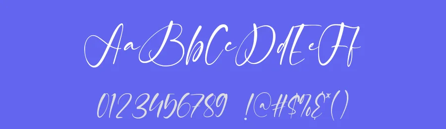 Hallbothy Font by qwrtype — Script Handwritten Font — thumbnail 3
