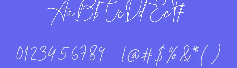 Hallenitta Handwritten Font by creativeletter — Script Handwritten Font — thumbnail 3