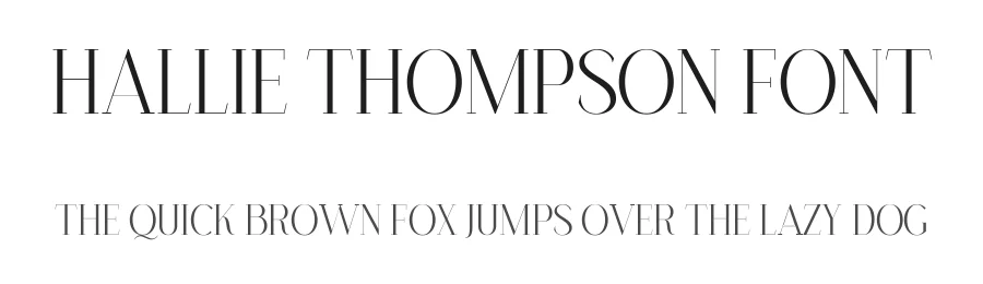 Hallie Thompson Font by Letterhend Studio — Script Handwritten Font