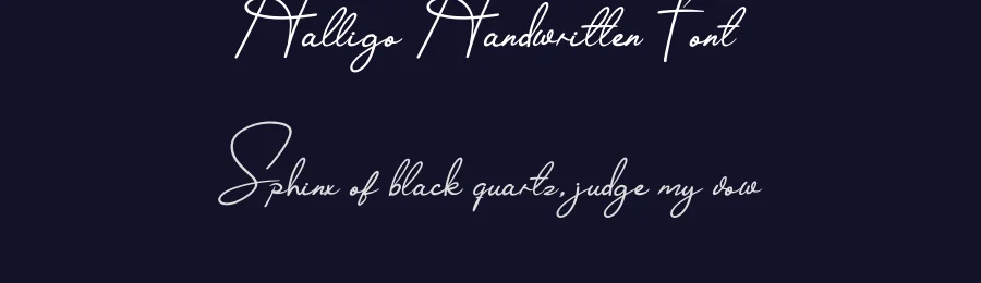 Halligo Handwritten Font by andikastudio — Script Handwritten Font — thumbnail 2