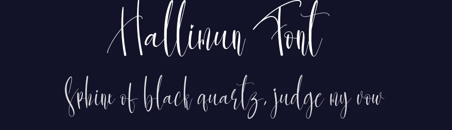 Hallimun Font by creativeletter — Script Handwritten Font — thumbnail 2