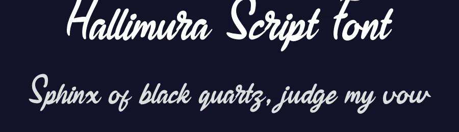 Hallimura Script Font by andikastudio — Script Handwritten Font — thumbnail 2