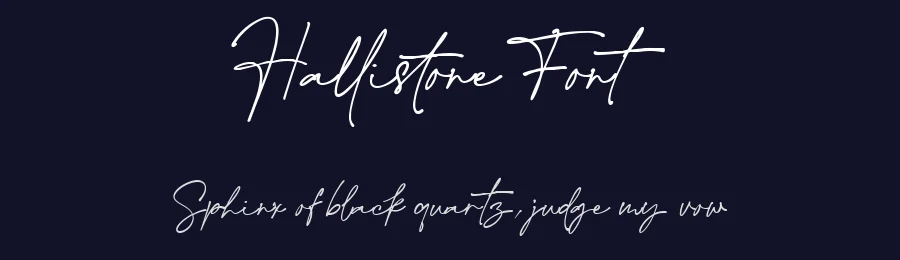 Hallistone Font by metafontsy — Script Handwritten Font — thumbnail 2