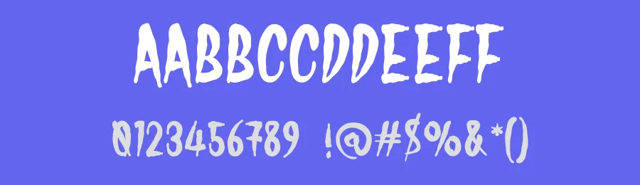 Hallo Boo Display Font by Maiko Hatta — Decorative Font — thumbnail 3