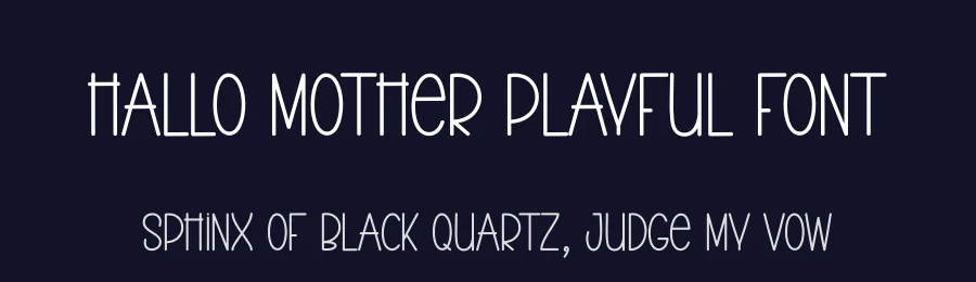 Hallo Mother Playful Font by creativeletter — Script Handwritten Font — thumbnail 2