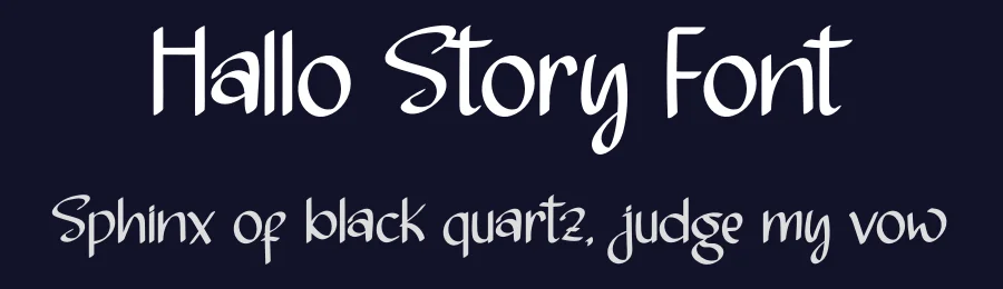 Hallo Story Font by inermediaSTUDIO — Display Font — thumbnail 2