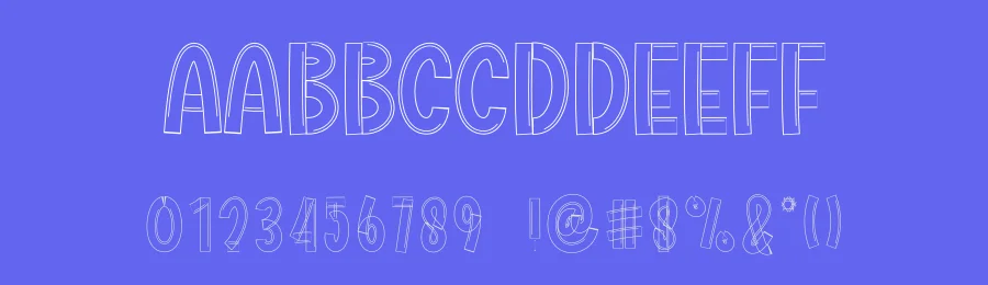 Hallo Winter Modern Display Font by freshtypeink — Display Font — thumbnail 3