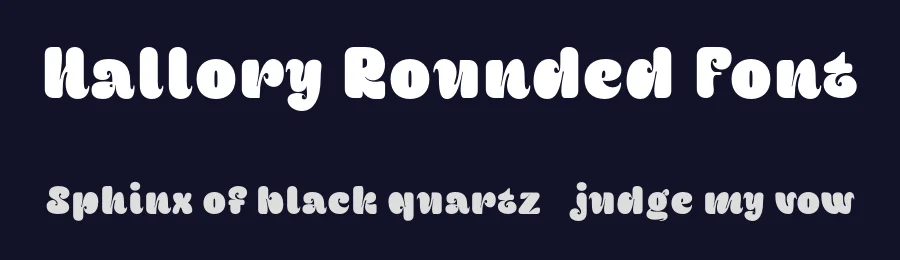 Hallory Rounded Font by craftsupplyco — Sans Serif Font — thumbnail 2