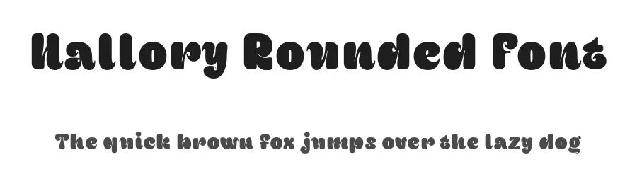 Hallory Rounded Font by craftsupplyco — Sans Serif Font