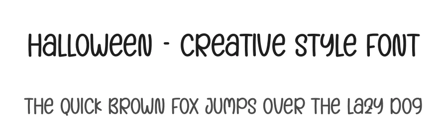 Halloween – Creative Style Font by creativeletter — Display Font
