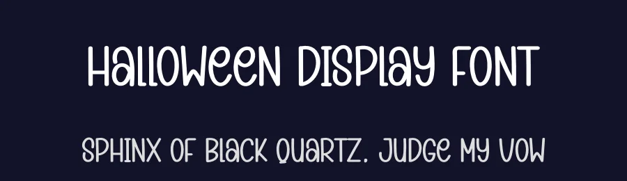 Halloween Display Font by andikastudio — Display Font — thumbnail 2