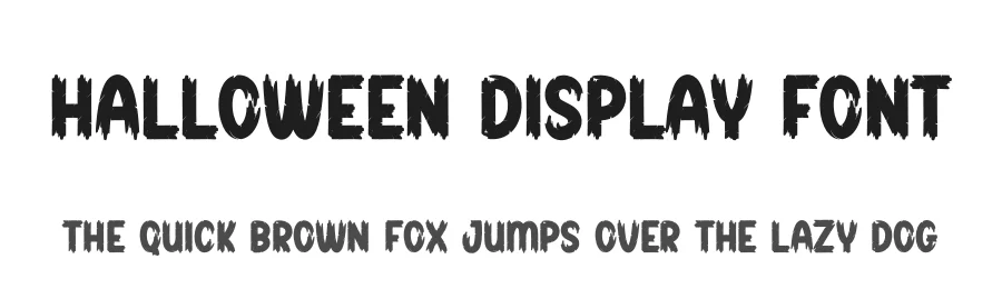 Halloween Display Font by creativeletter — Script Handwritten Font
