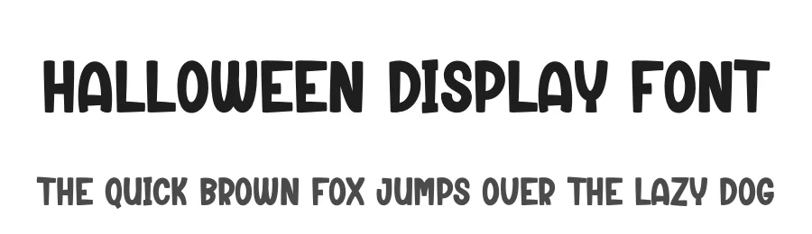 Halloween Display Font by creativeletter — Display Font