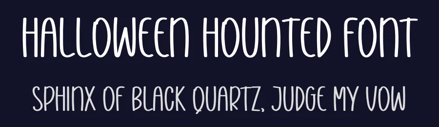 Halloween Hounted Font by inermediaSTUDIO — Display Font — thumbnail 2