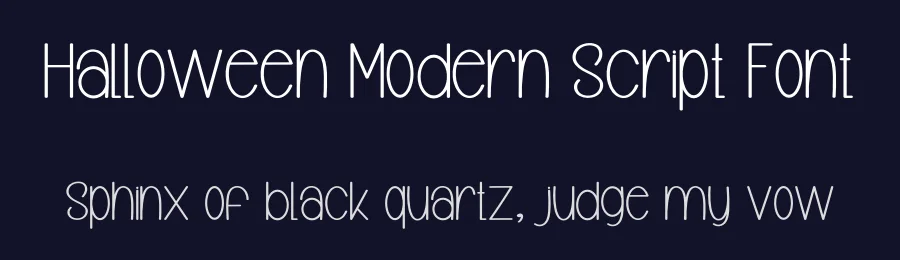 Halloween Modern Script Font by inermediaSTUDIO — Display Font — thumbnail 2
