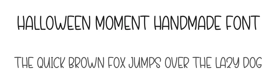 Halloween Moment Handmade Font by inermediaSTUDIO — Display Font