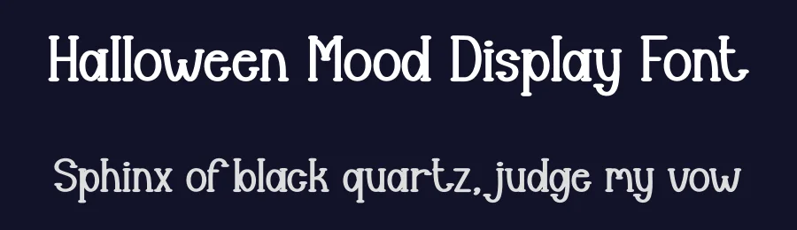 Halloween Mood Display Font by andikastudio — Display Font — thumbnail 2