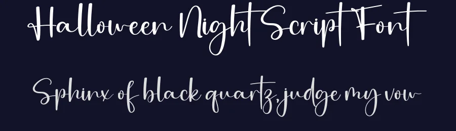 Halloween Night Script Font by inermediaSTUDIO — Script Handwritten Font — thumbnail 2