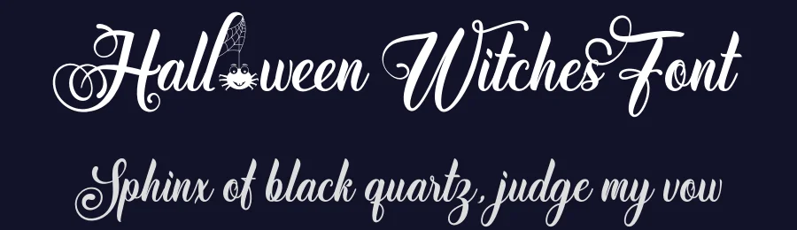Halloween Witches Font by Dipati Creator — Script Handwritten Font — thumbnail 2