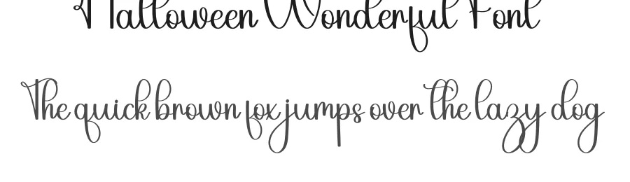 Halloween Wonderful Font by inermediaSTUDIO — Script Handwritten Font