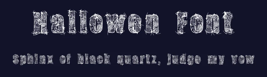 Hallowen Font by BLACKTYPE STUDIO — Display Font — thumbnail 2