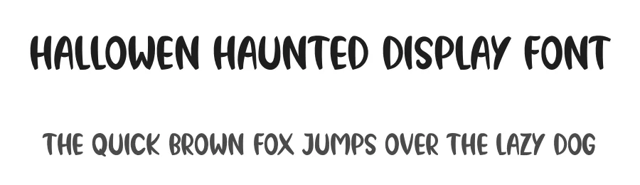 Hallowen Haunted Display Font by planetz studio — Display Font