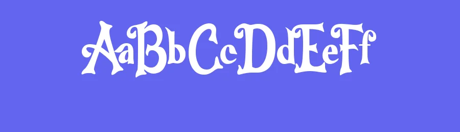 HalloWitchZ Display Font by Mozarella — Blackletter Font — thumbnail 3