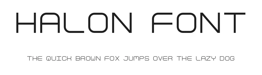 Halon Font by Yvonne Simmermacher — Sans Serif Font