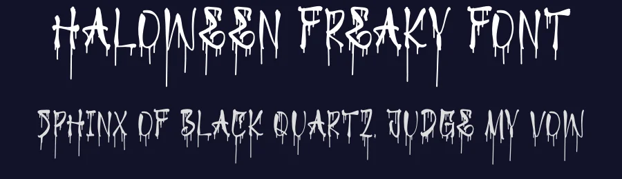 Haloween Freaky Font by letterfabric — Script Handwritten Font — thumbnail 2