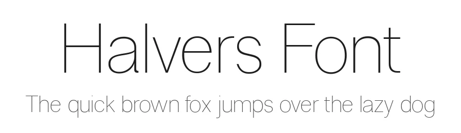Halvers Font by glyphminds.studios — Sans Serif Font