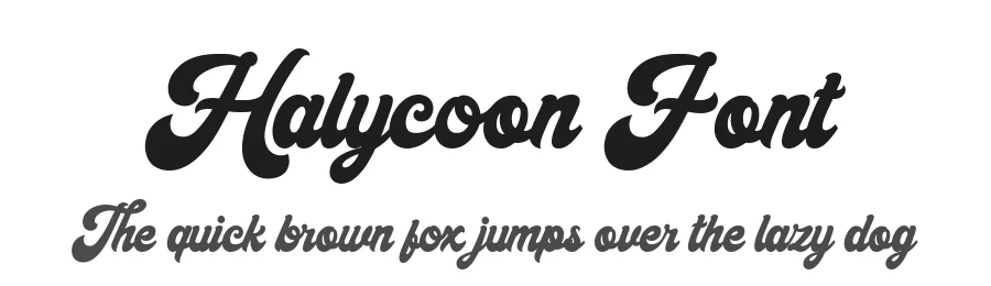 Halycoon Font by Almeera Studio — Script Handwritten Font