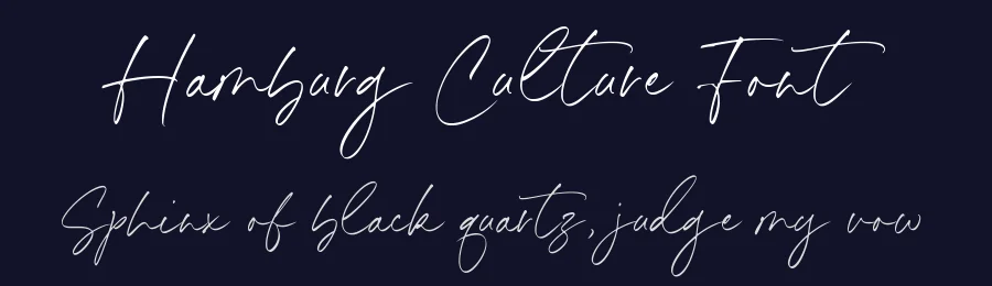 Hamburg Culture Font by Timur type — Script Handwritten Font — thumbnail 2