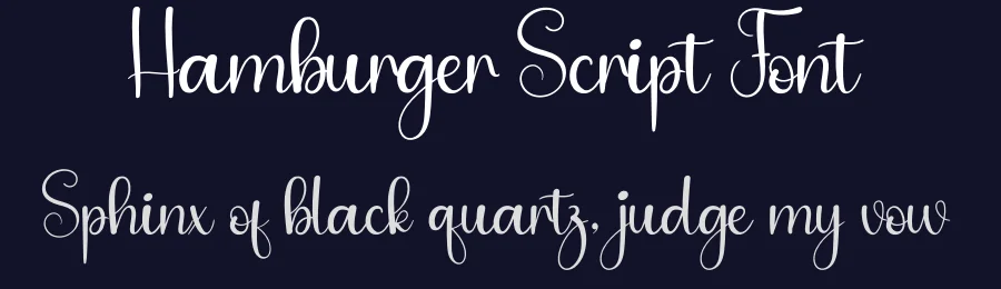 Hamburger Script Font by andikastudio — Script Handwritten Font — thumbnail 2