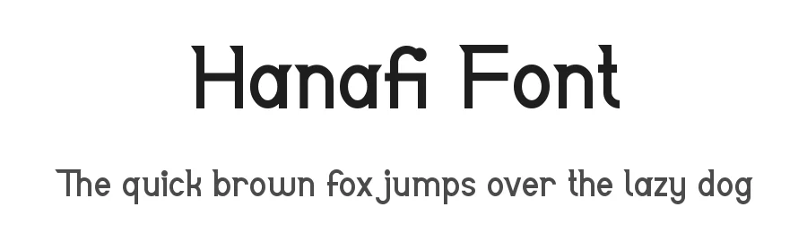 Hanafi Font by nihstudio — Serif Font
