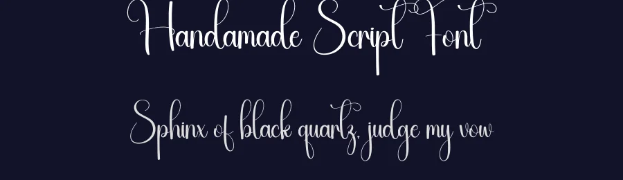 Handamade Script Font by creativeletter — Script Handwritten Font — thumbnail 2