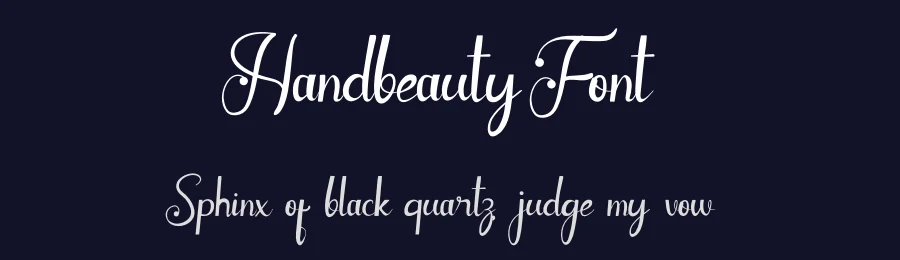 Handbeauty Font by kateengciu — Script Handwritten Font — thumbnail 2
