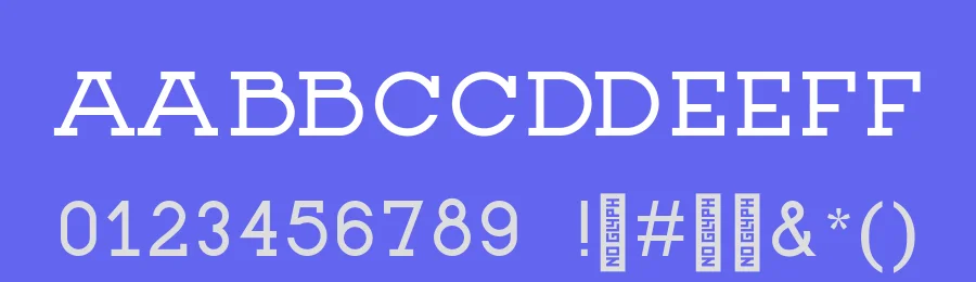 Handbook Editor Typeface by Blake Spiegel — Slab Serif Font — thumbnail 3