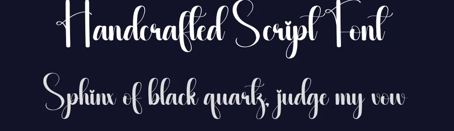 Handcrafted Script Font by creativeletter — Script Handwritten Font — thumbnail 2