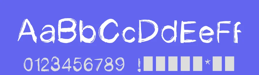 HandDraw Beta Font by imamfathoni0 — Display Font — thumbnail 3