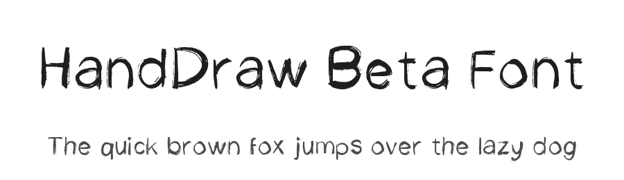 HandDraw Beta Font by imamfathoni0 — Display Font