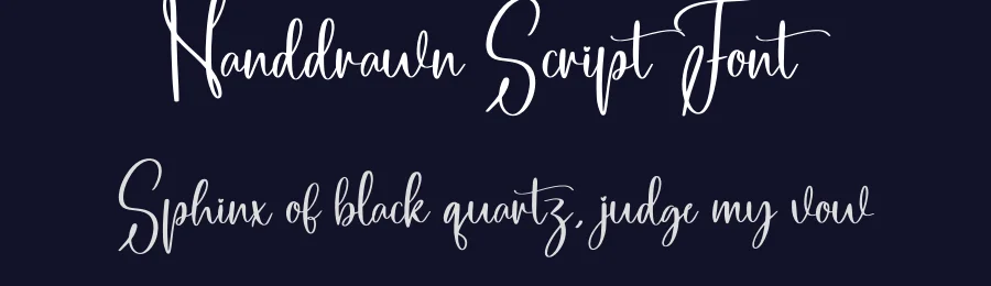 Handdrawn Script Font by creativeletter — Script Handwritten Font — thumbnail 2