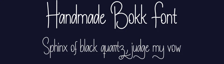 Handmade Bokk Font by andikastudio — Script Handwritten Font — thumbnail 2